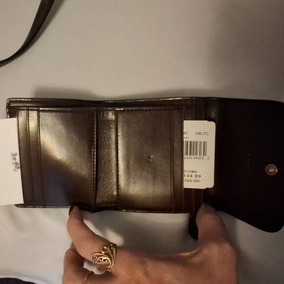 Coach Oxblood Crossbody Bag and Wallet, NWOT, NWT - Picture 12 of 13